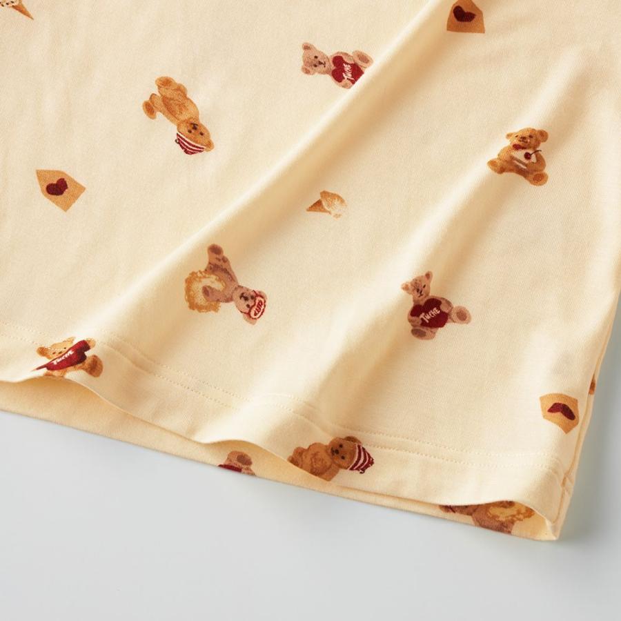 Tuche グンゼ ナイトブラパジャマ ブラ付き 上下セット ルームウェア