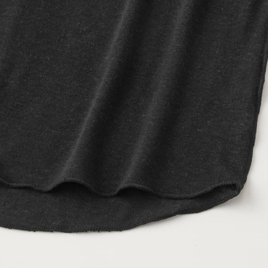 グンゼ シアートップス 半袖 ハイネック レディース リネン レーヨン おしゃれ かわいい キレイめ 透け 重ね着 レイヤード トゥシェ GUNZE TC7352 M L | Tuche | 06