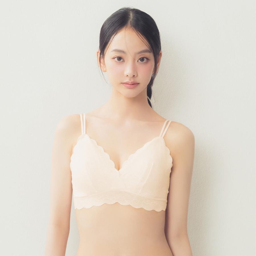 Tuche グンゼ ブラジャー ノンワイヤー ブラレット レディース 美胸