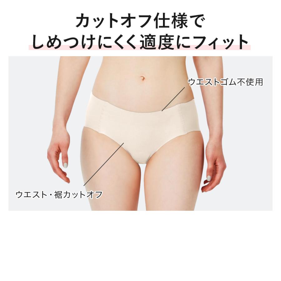 Tuche グンゼ ショーツ セット 3枚組 直営店限定 シームレス 縫い目