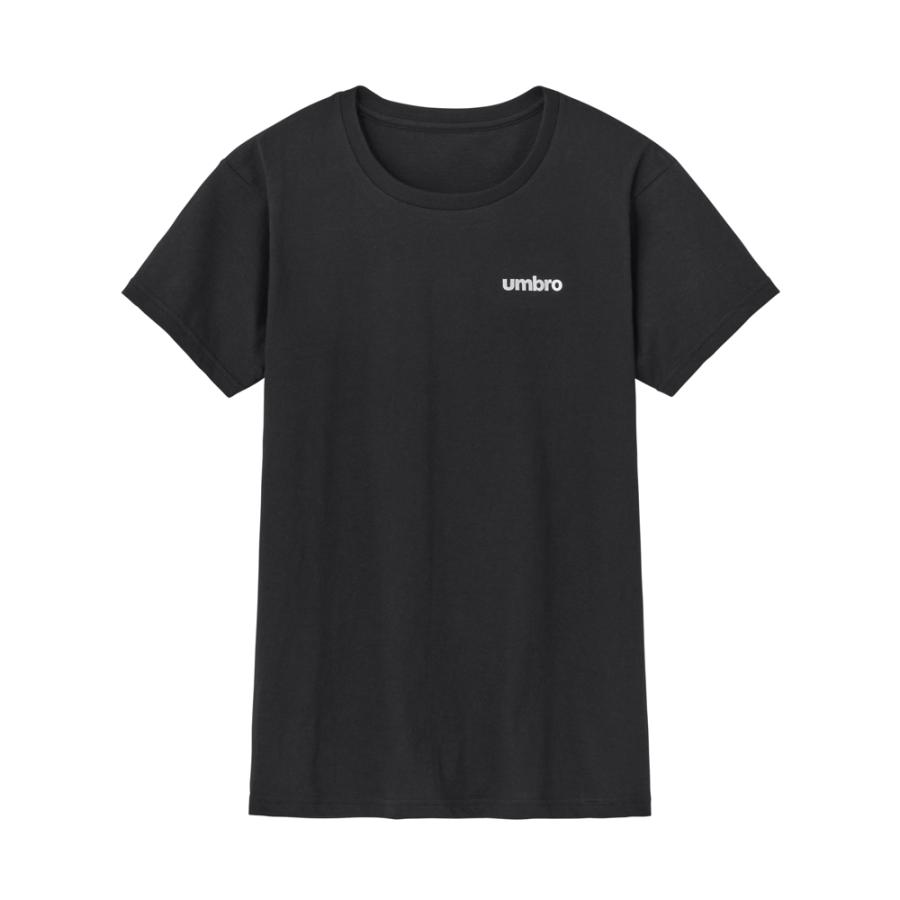 umbro（アンブロ） グンゼ クルーネック Tシャツ 2枚組 メンズ 黒