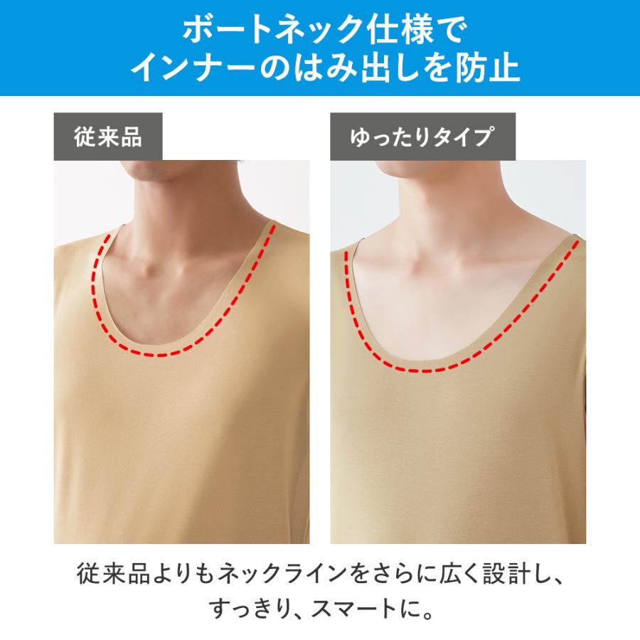 GUNZE（グンゼ） in.T インティー 半袖 ゆったりタイプ 男性下着