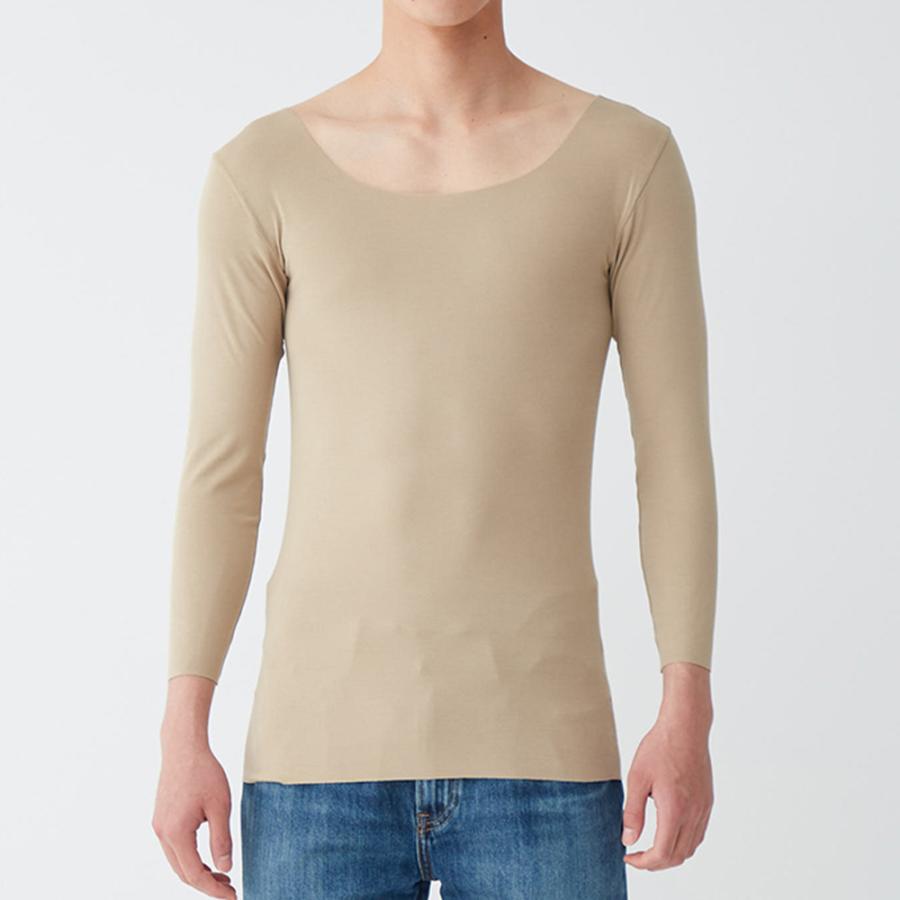 GUNZE グンゼ in.T インティー 長袖 メンズ 秋冬 8.5分袖 ボート