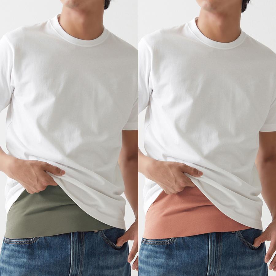 GUNZE グンゼ in.T インティー 半袖 2枚組 セット 男性下着 Tシャツ