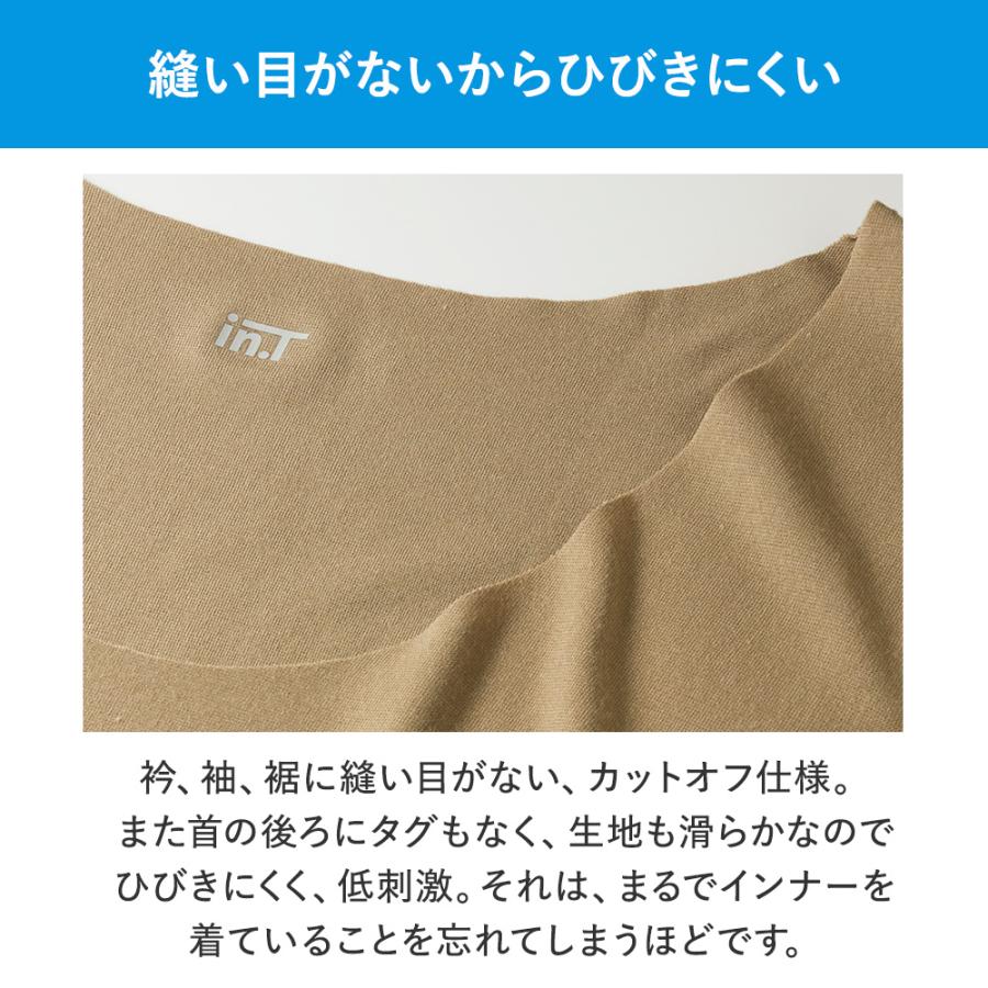 GUNZE（グンゼ） in.T インティー 袖なし メンズ 男性下着 Tシャツ専用