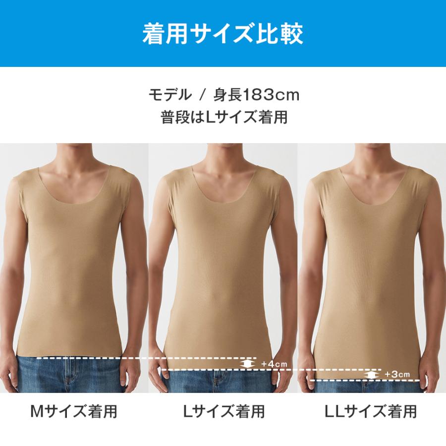 GUNZE（グンゼ） in.T インティー 袖なし メンズ 男性下着 Tシャツ専用