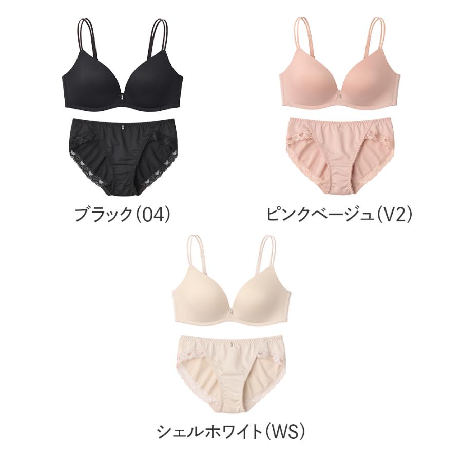 最終値下げ！！未使用 PRISTINE ベージュ ブラジャーショーツセット PRISTINE｜ふわぴたスワンブラ＆ショーツセット - PRISTINE