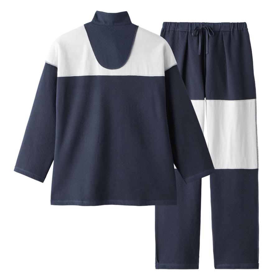 GUNZE（グンゼ） パジャマ メンズ 綿混 トリプル 保温 長袖 冬 冬用