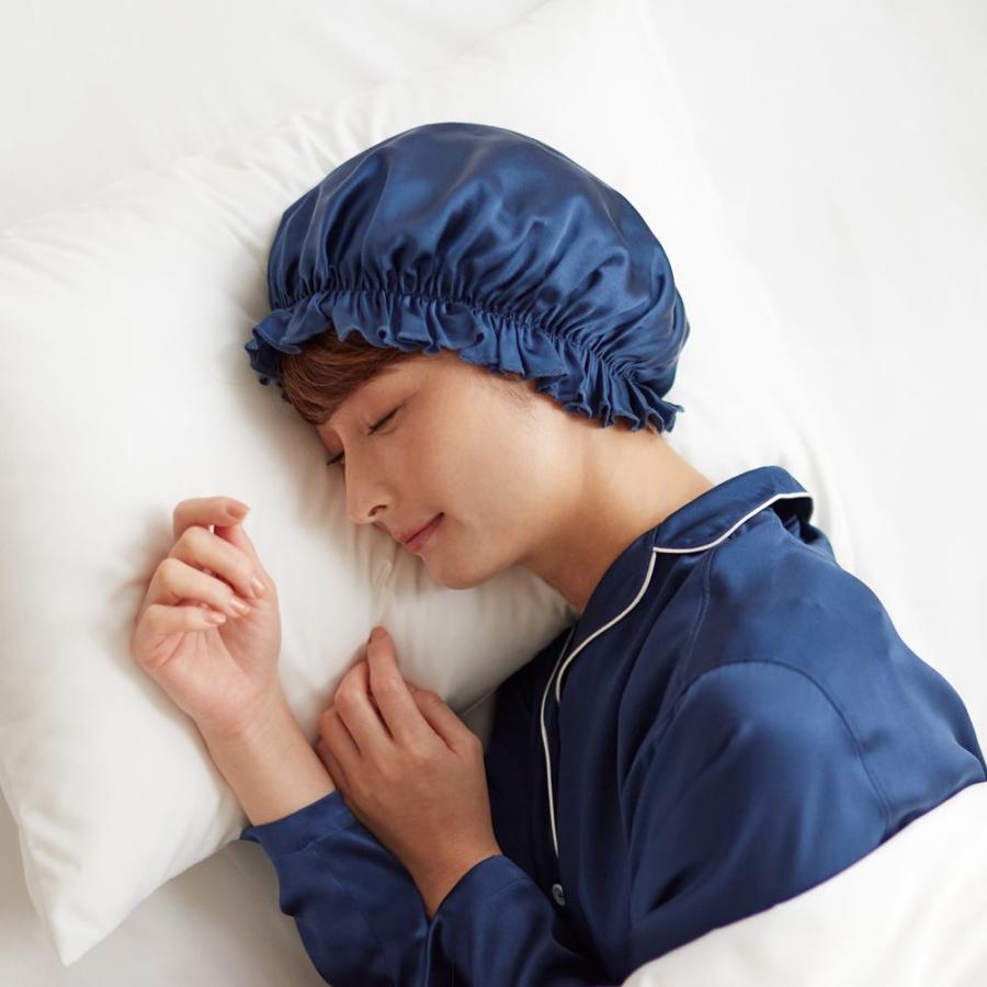 GUNZE（グンゼ） ナイトキャップ シルク100％ レディース 婦人 年間 絹