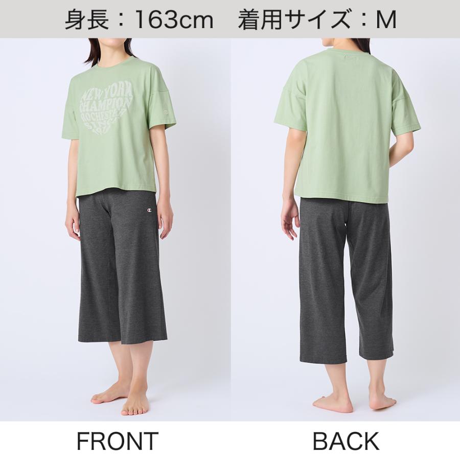 Champion（チャンピオン） ルームウェア グンゼ 綿 半袖 7分丈パンツ