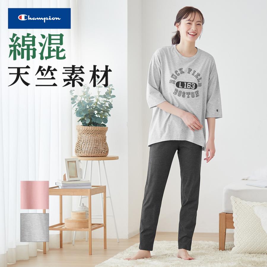 Champion（チャンピオン） レディース ルームウェア 7分袖 綿 女性