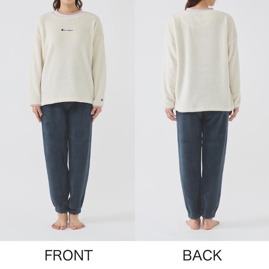 Champion（チャンピオン） ルームウェア 長袖長パンツ レディース 両面