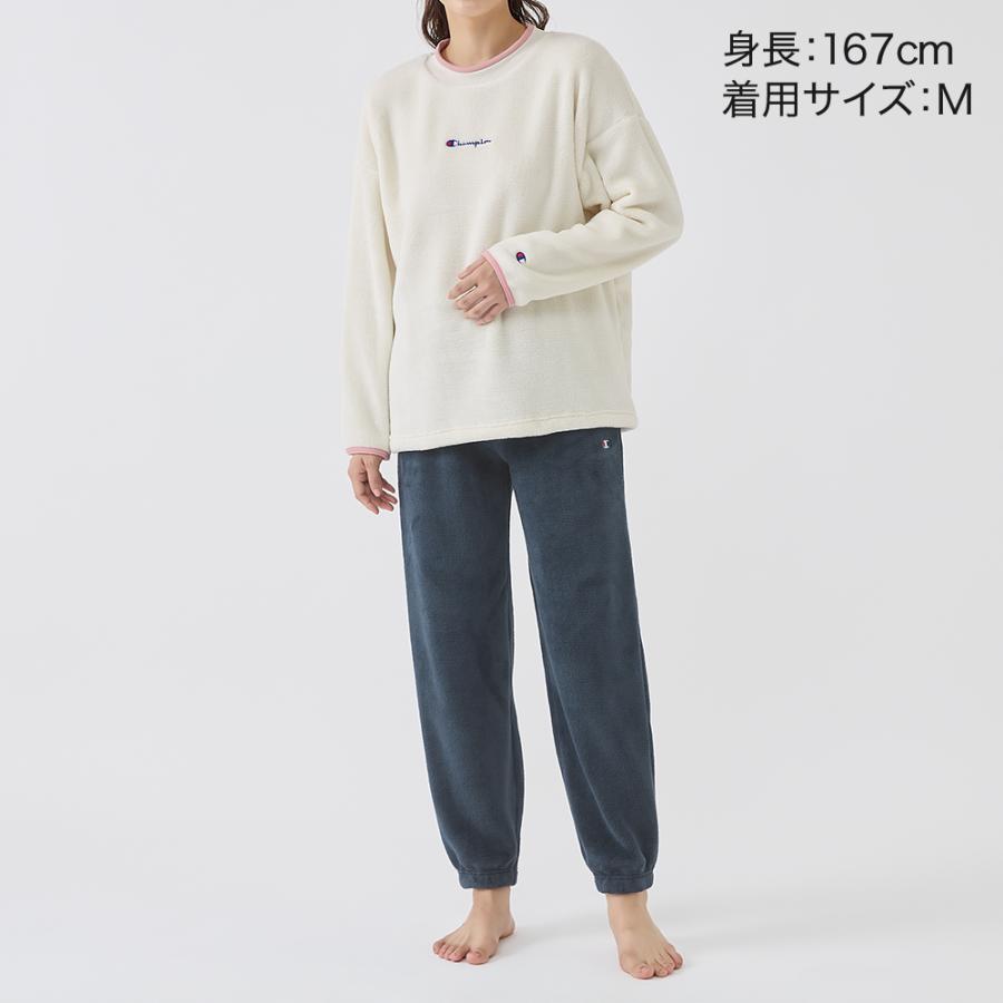 Champion（チャンピオン） ルームウェア 長袖長パンツ レディース 両面