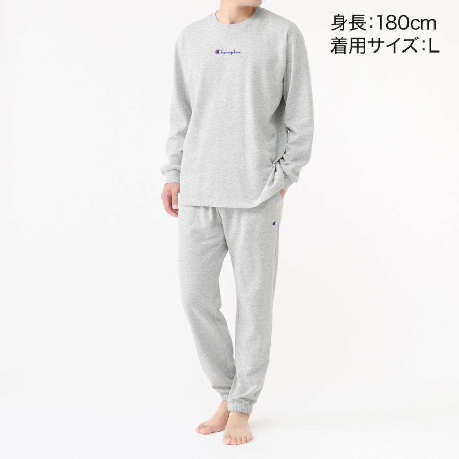 Champion（チャンピオン） ルームウェア メンズ 長袖 長パンツ 裏毛