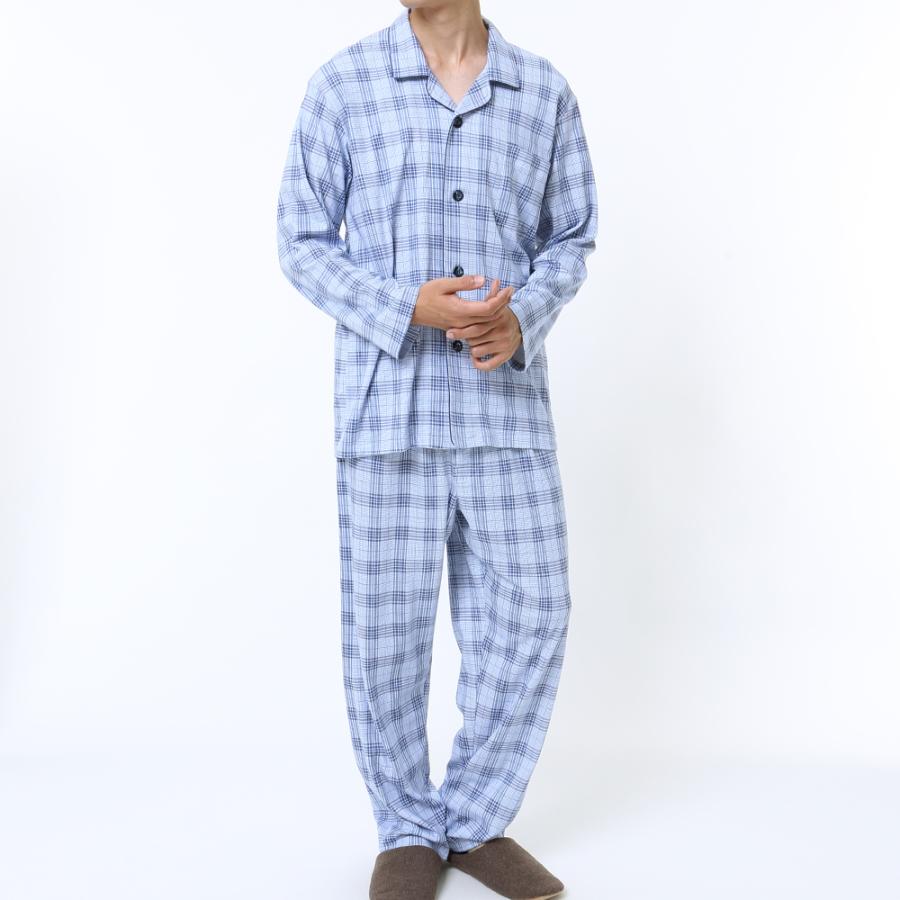 パジャマ 長袖長パンツ メンズ 綿100 コットン 天然素材 ソフトな肌触り 伸縮性 紳士パジャマ Sg4360 S L Gunze グンゼ 冬 グンゼpaypayモール店 通販 Paypayモール