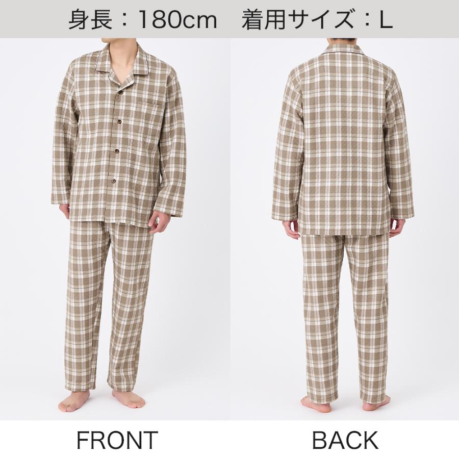 GUNZE（グンゼ） パジャマ メンズ 京都捺染 ギフト 贈り物 秋冬 GUNZE