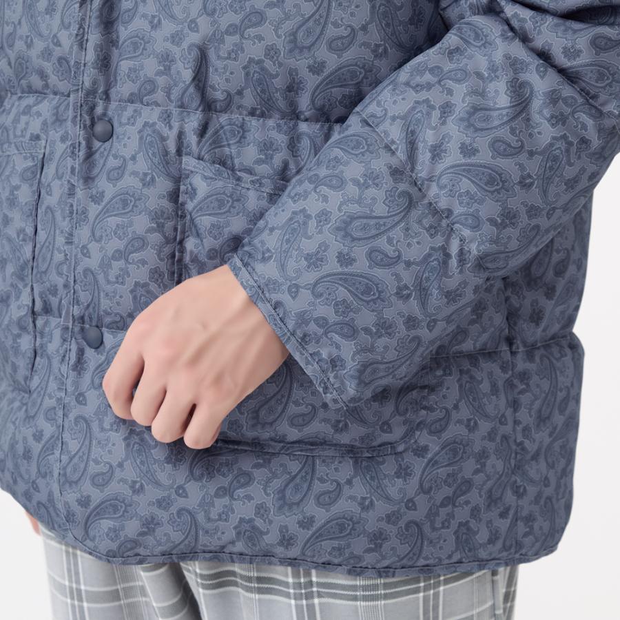 GUNZE グンゼ 羽毛 羽織物 中綿 ダウン ジャケット メンズ あったか