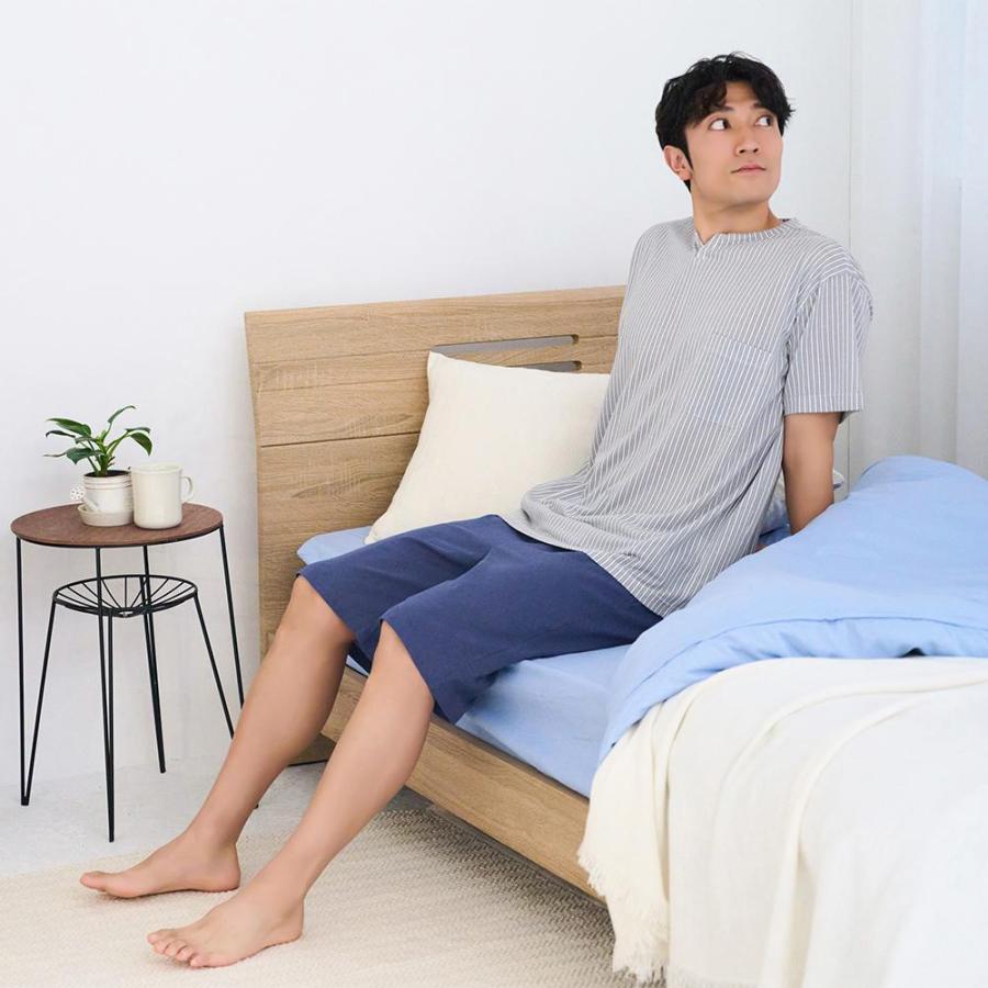 GUNZE（グンゼ） アセドロン ルームウェア メンズ 春夏 半袖 5分丈