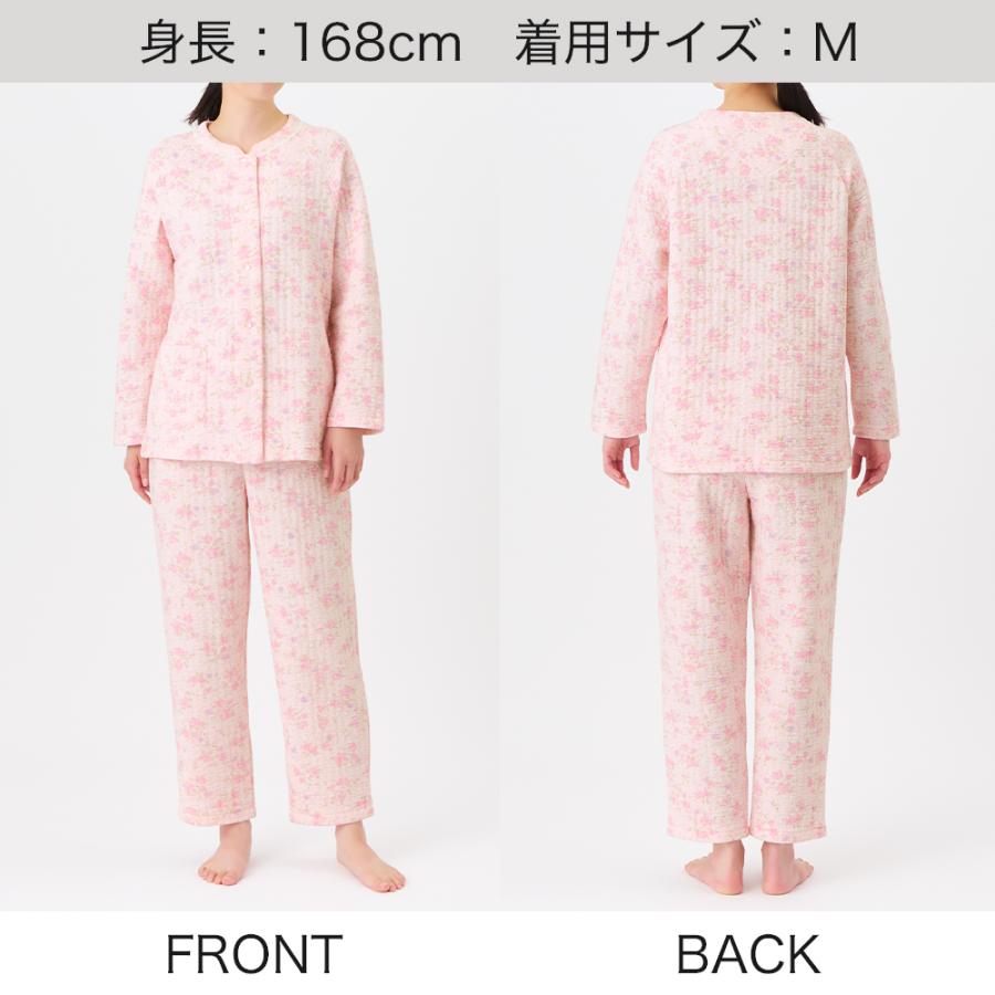 GUNZE（グンゼ） パジャマ レディース 綿 婦人 厚手 キルト 秋冬 GUNZE
