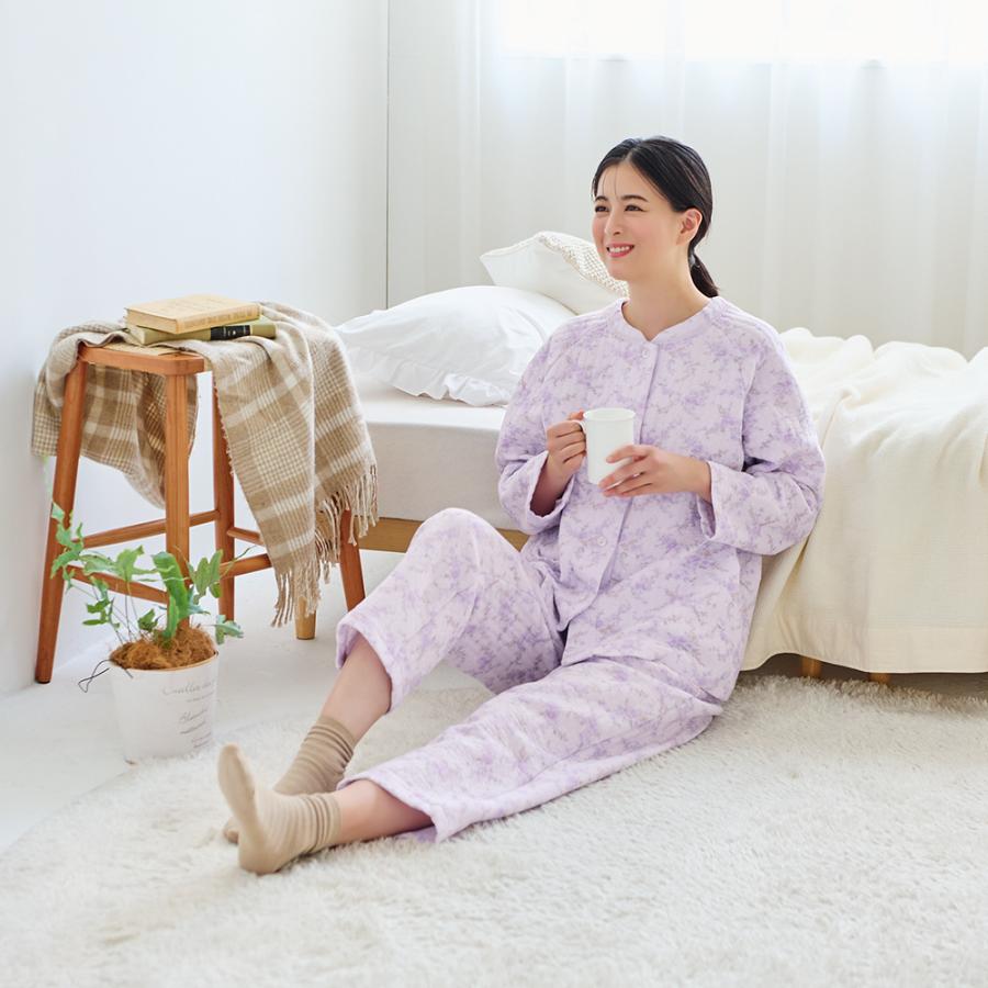 GUNZE（グンゼ） パジャマ レディース 綿 婦人 厚手 キルト 秋冬 GUNZE