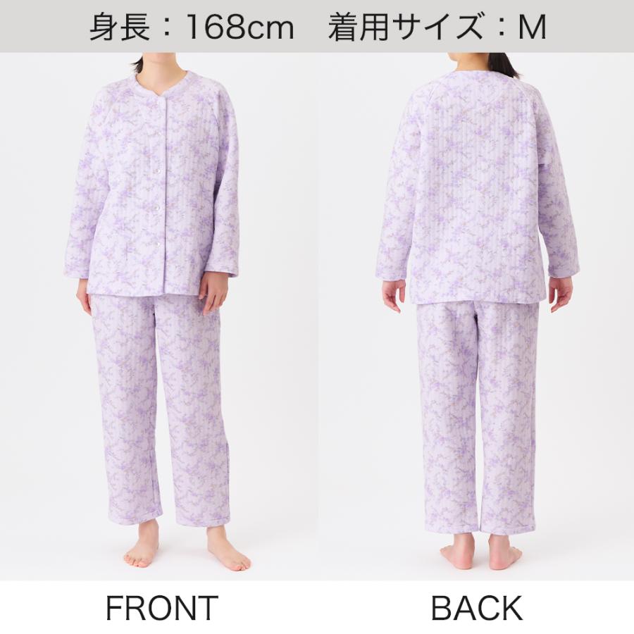 GUNZE（グンゼ） パジャマ レディース 綿 婦人 厚手 キルト 秋冬 GUNZE