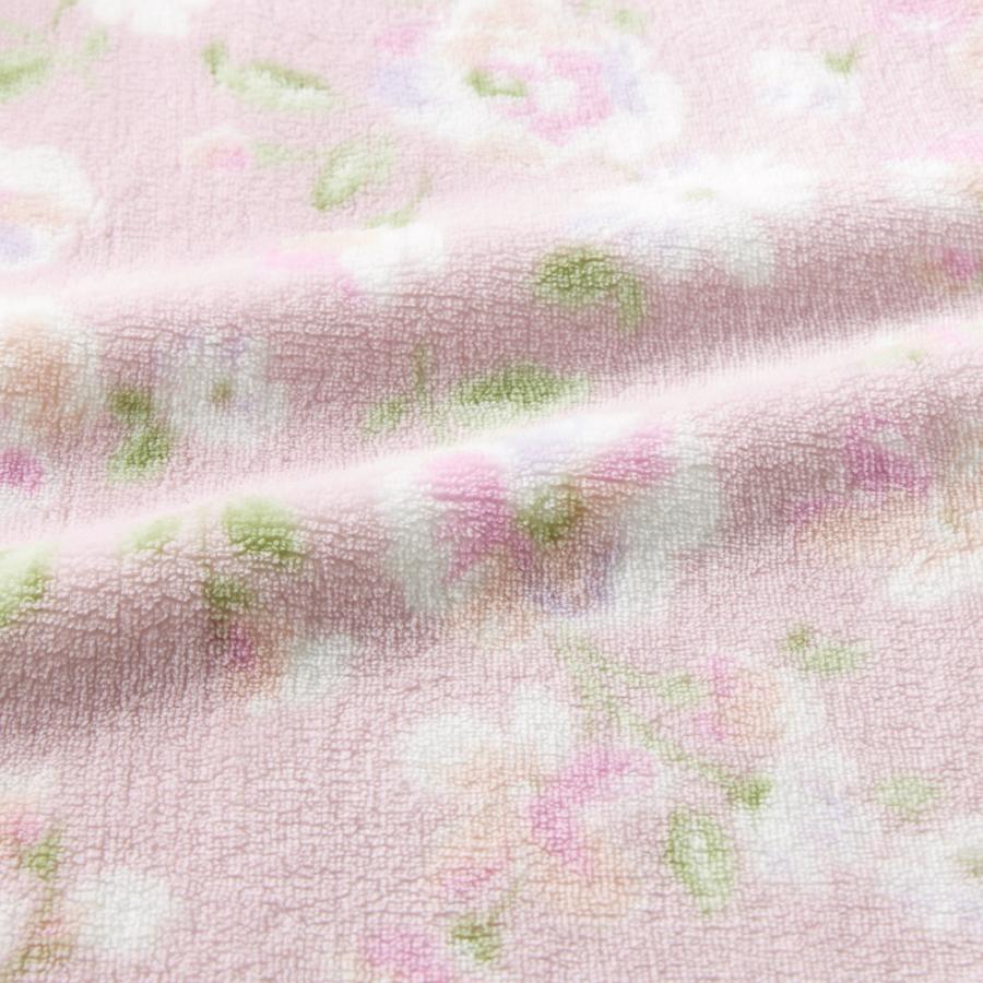 GUNZE（グンゼ） ベスト レディース 花柄 プリント ボア 羽織物 冬用