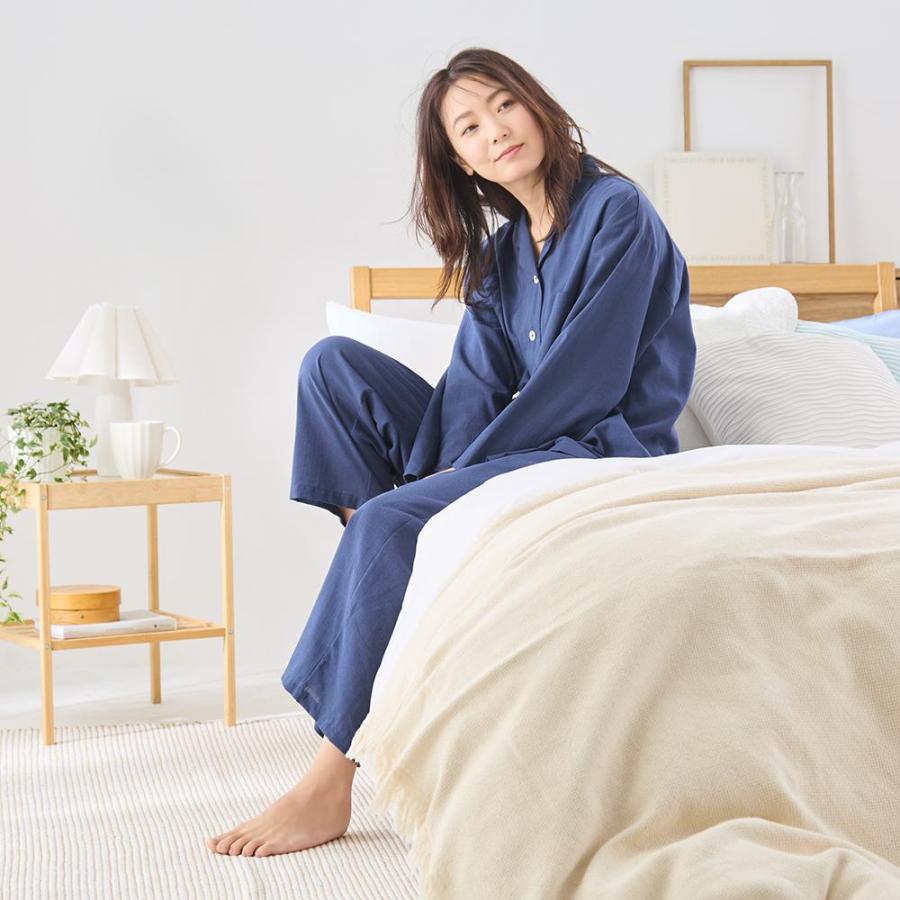 GUNZE（グンゼ） アセドロン パジャマ レディース 長袖 長パンツ 上下