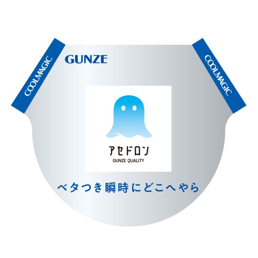 グンゼ アセドロン パジャマ レディース 7分袖 夏 綿 コットン ダブルガーゼ 7分丈 ウエストゴム セットアップ 上下セット 部屋着 婦人 女性 GUNZE S M L TP3124の画像