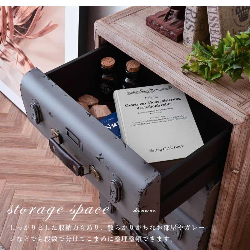 ヴィンテージ UCHIDA 10段 スチールチェスト インダストリアル モダン