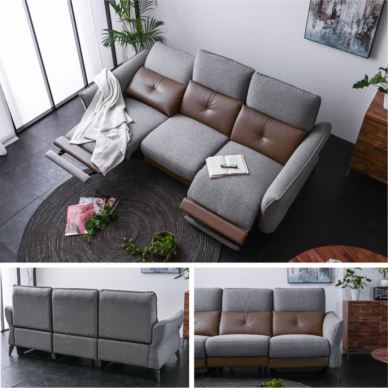 ソファ ソファー 電動 電動ソファ 電動ソファー リクライニング 電動リクライニング ファブリック 3人掛け 3P 大型 高級 開梱設置付 | ブランド登録なし | 10