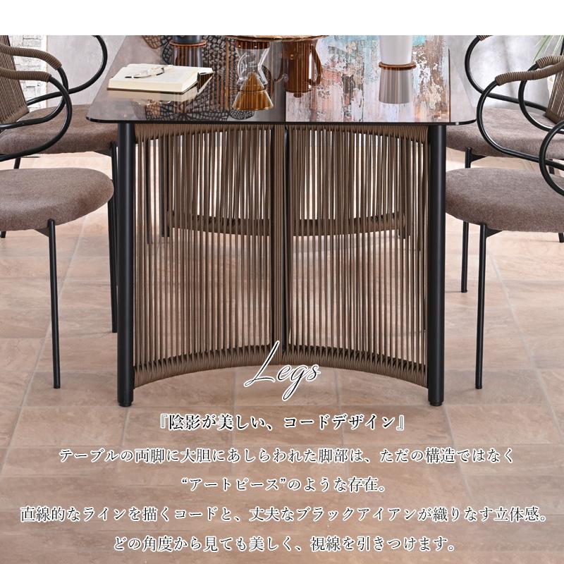 ダイニングセット ダイニングテーブルセット 5点セット ガラステーブル