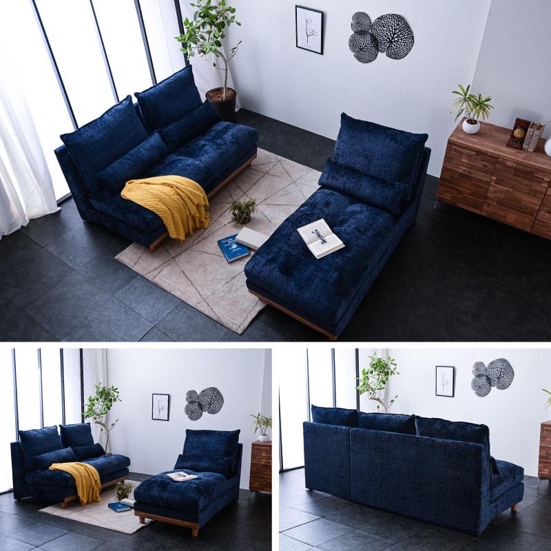 ソファ ソファー カウチソファ カウチソファー カウチ ファブリック 肘