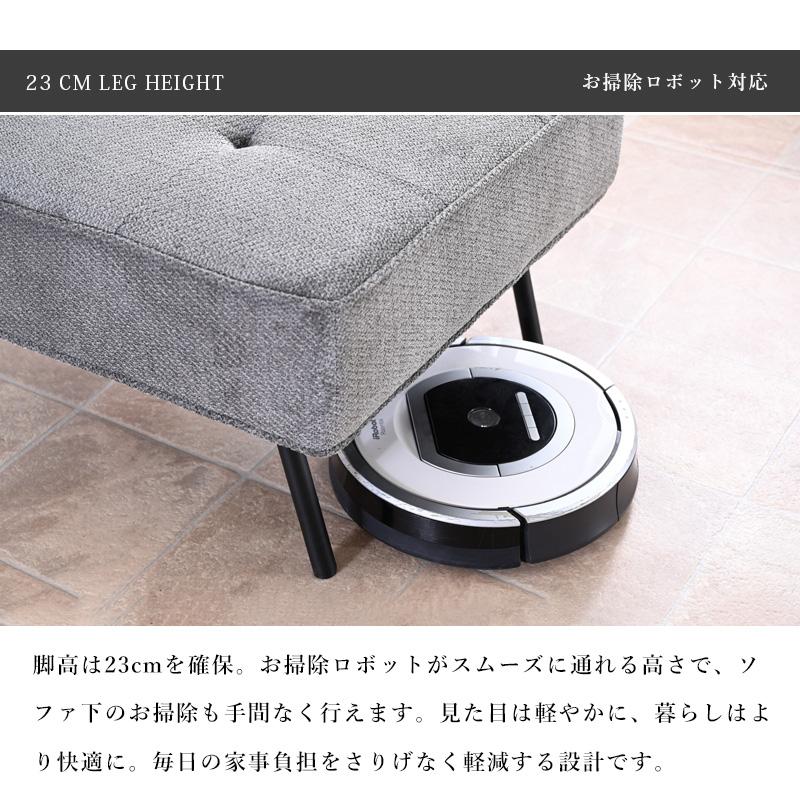 ソファ ソファー 1人掛け 1人 おしゃれ 背もたれ付き ベンチ ベンチチェア チェア コンパクト 脚付き クッション モダン 1人用 シンプル st19-7u 【玄関渡し】 | ブランド登録なし | 11