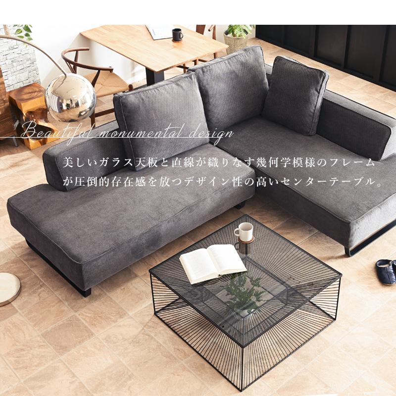 ガラステーブル　スクエア　正方形　ローテーブル ローテーブル ガラステーブル おしゃれ 四角 正方形 木製 無垢