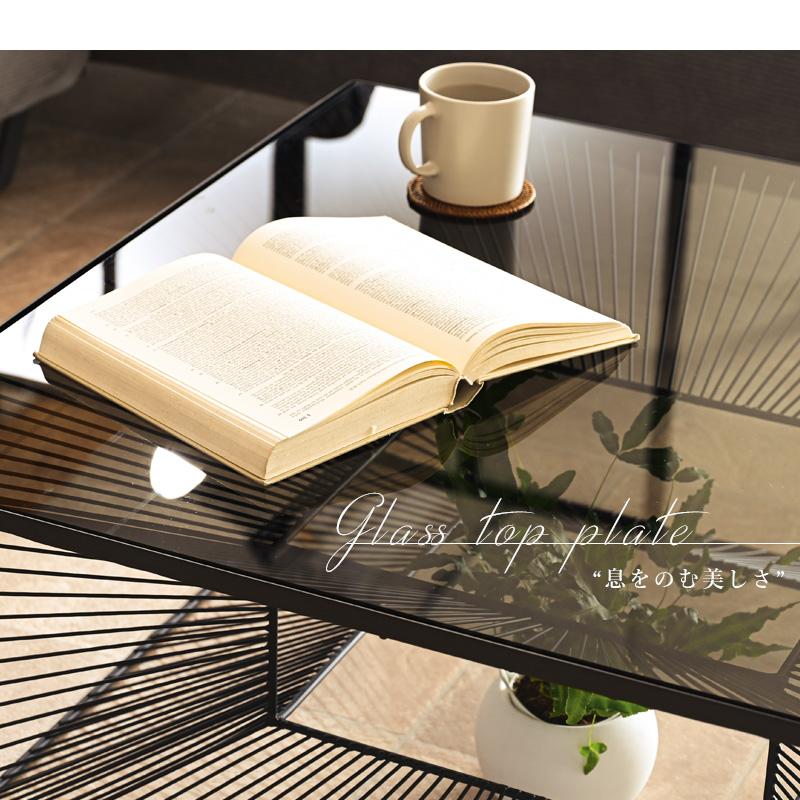 センターテーブル リビングテーブル 正方形 スクエアテーブル