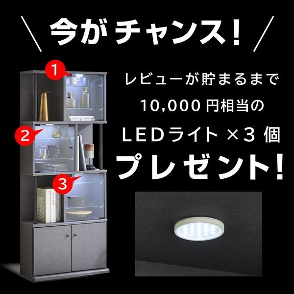 コレクションボード おしゃれ LED照明付き コレクションケース 幅62 奥行28 高さ161cm コレクションラック 展示棚 ガラス棚st51-2e | ブランド登録なし | 02