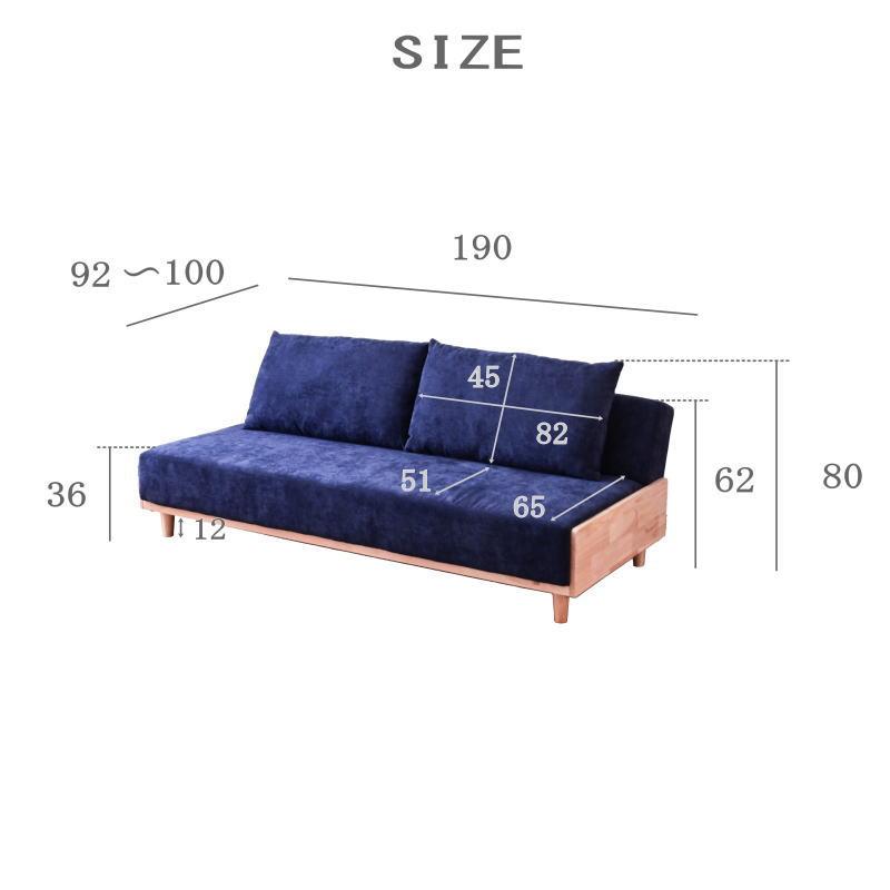 ソファ ソファー ソファベッド ソファーベッド ソファベット ソファーベット コーデュロイ 木製 木製フレーム 3P 北欧 ３人掛け ごろ寝ソファー | ブランド登録なし | 11