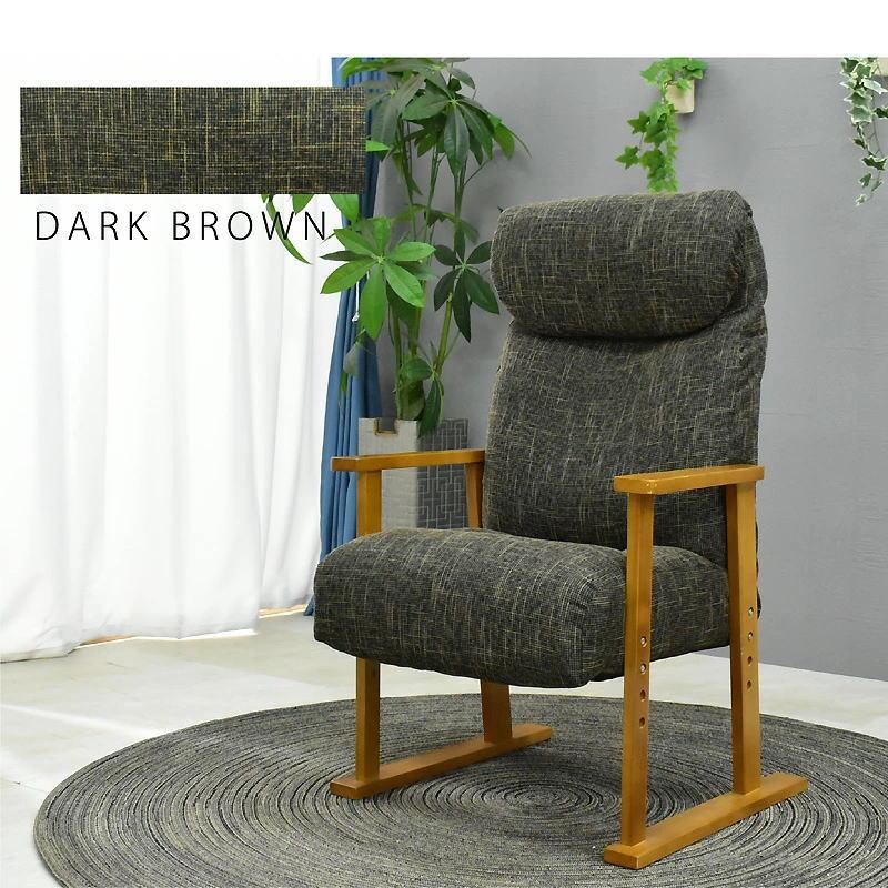 高座椅子 チェアー 椅子 座椅子 リクライニング チェア 高齢者 介護 コンパクト ハイバック パーソナルチェアT64K | ブランド登録なし | 12