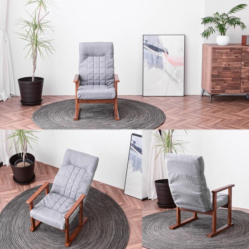 高座椅子 チェアー 椅子 座椅子 リクライニング チェア 高齢者 介護 コンパクト ハイバック ギフト おしゃれst84a | ブランド登録なし | 09