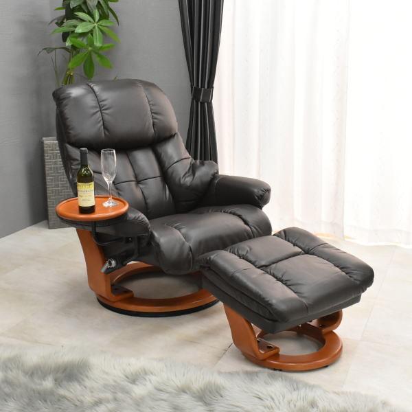 福岡 ブラウン レザー リクライニングチェア オットマン付き ナフコ30万超 福岡 ブラウン レザー リクライニングチェア オットマン付き ナフコ30