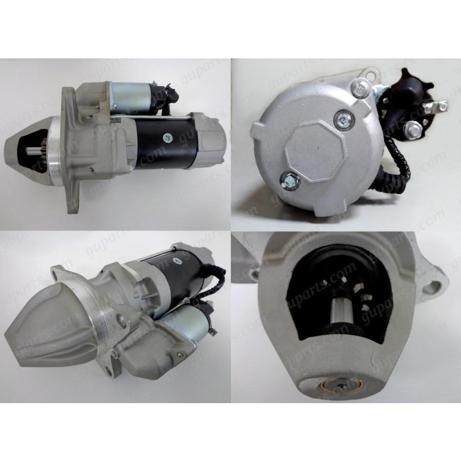 日野 スーパー ドルフィン EK200 EM100 EP100 24V 6.0KW スターター 0330-602-0110 0350-602-0030 0351-602-0331 23300-95019 28100-1020の画像