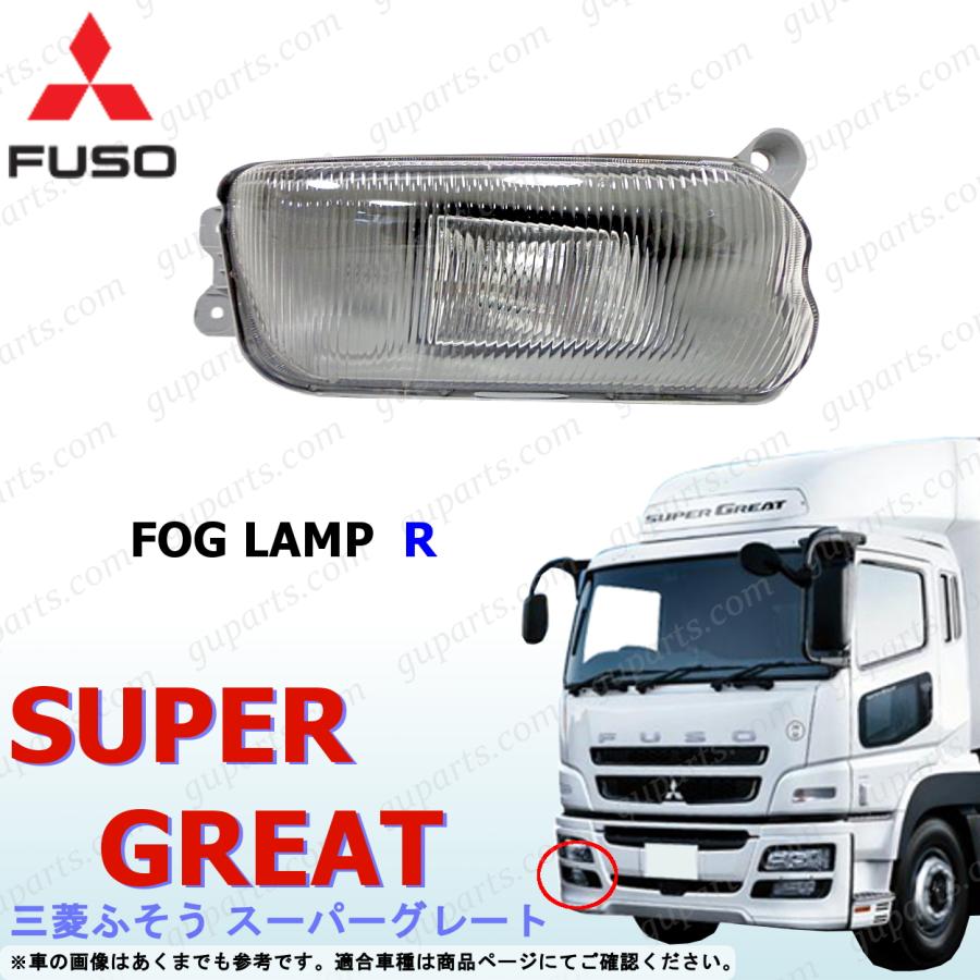 三菱ふそう NEW スーパーグレート 右 フォグランプ ライト 三菱 ふそう
