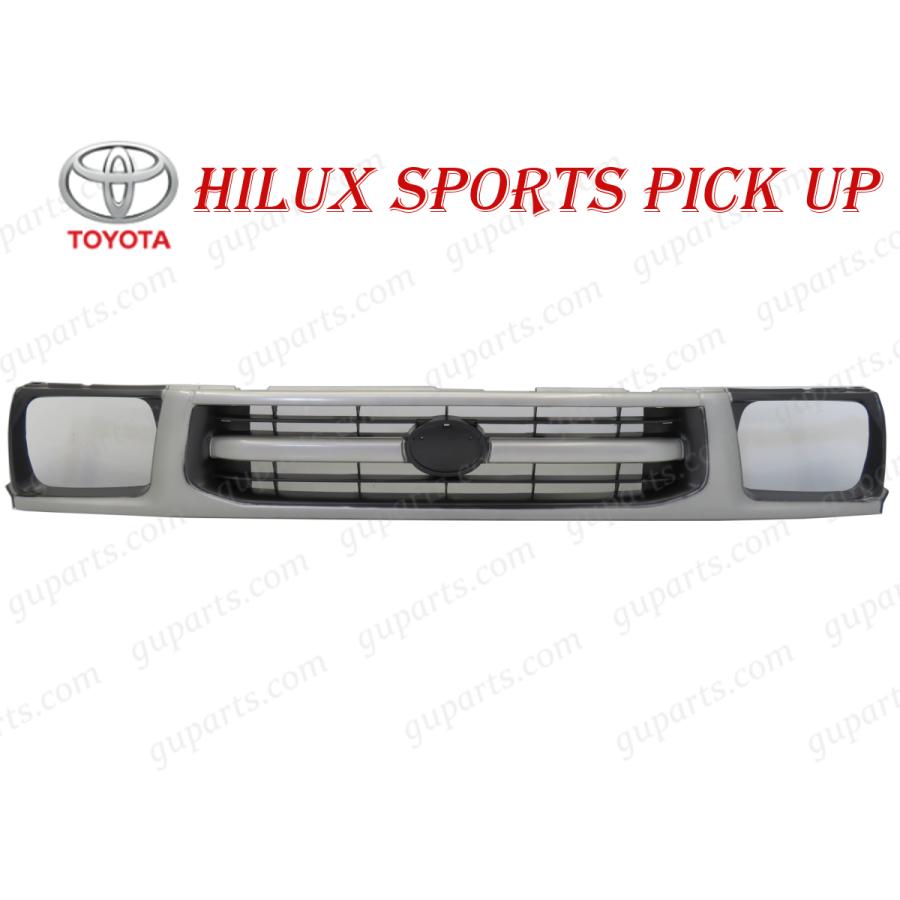 みページ ハイラックス トヨタ H9〜H16 フロント ラジエーター グリル