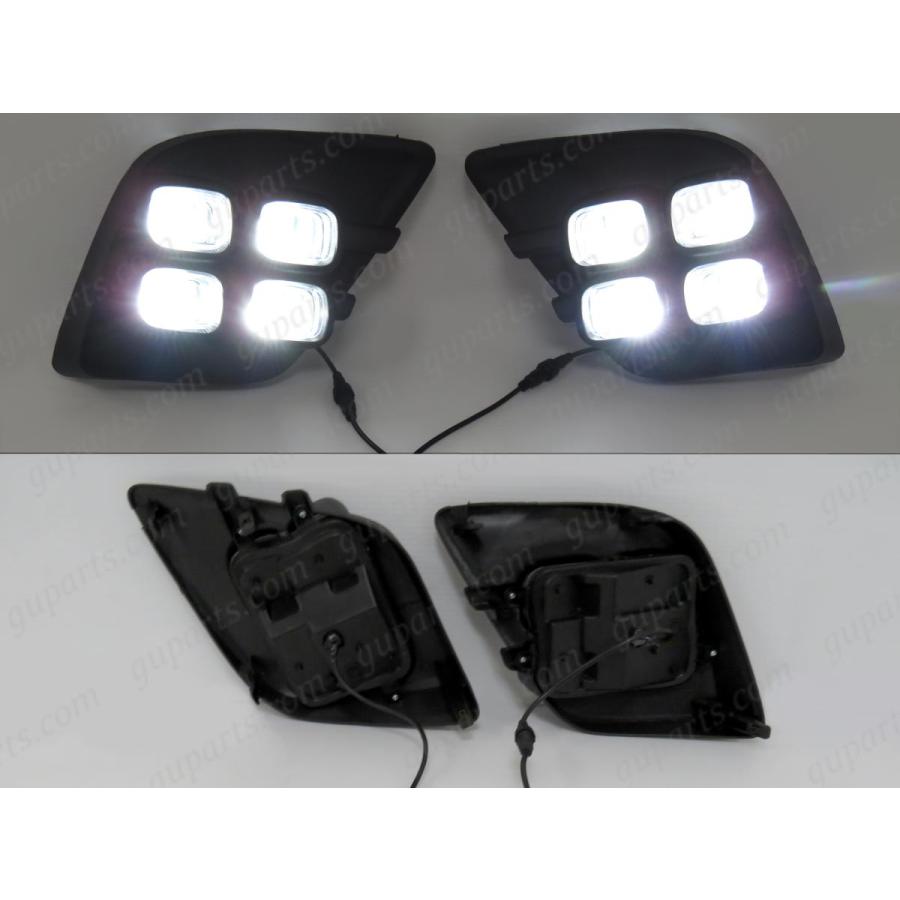 ハイラックス トヨタ 新型 REVO GUN125 LED デイライト ホワイト 