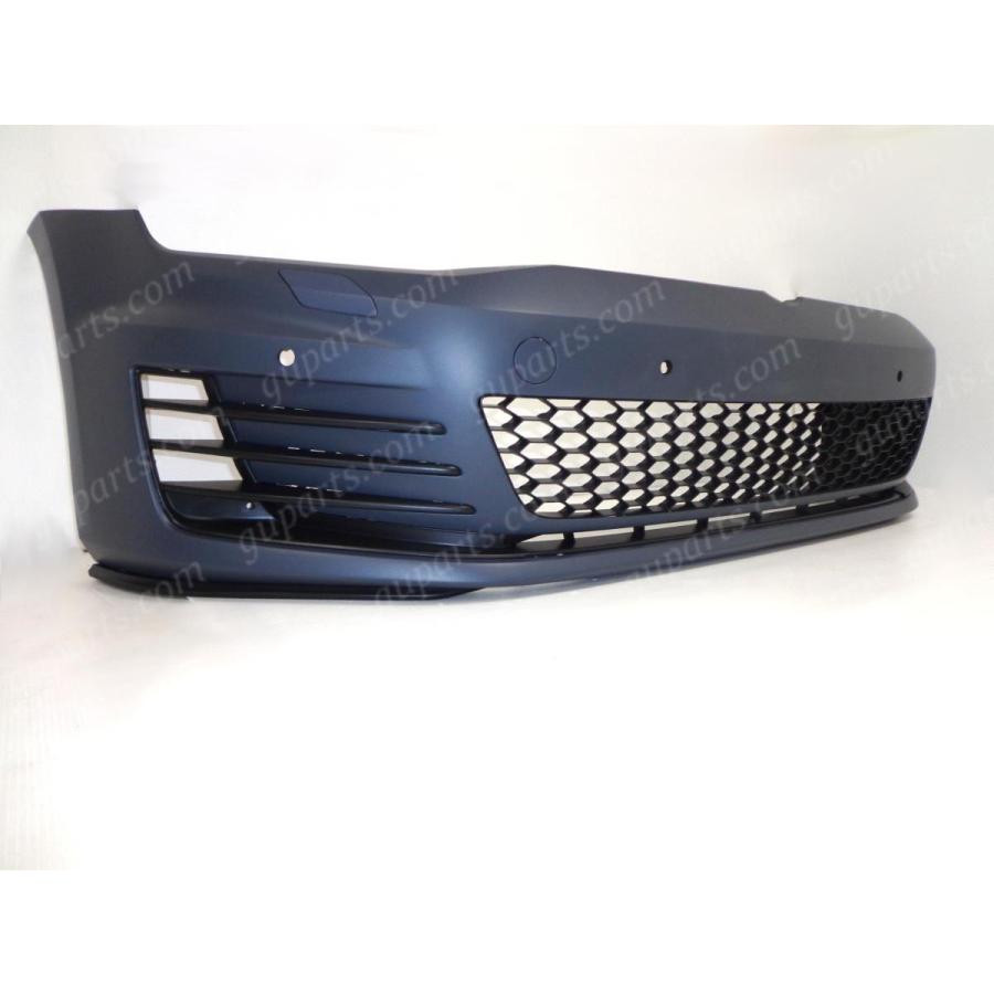 Golf7 GTI フロントバンパーサイドグリル フォルクスワーゲン ゴルフ7 GTI 前期 フロント バンパー リップ