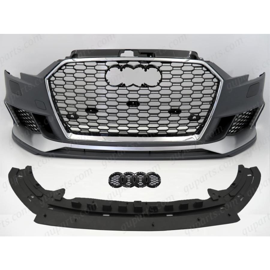 Audi（アウディ） A3 S3 セダン 8V 後期 → RS3 フロント バンパー