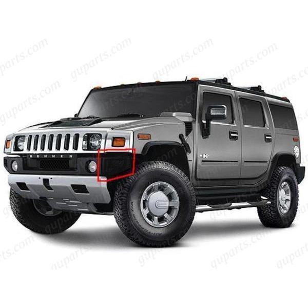 HUMMER（ハマー） H2 2003〜2009 フロント 左 コーナー バンパー