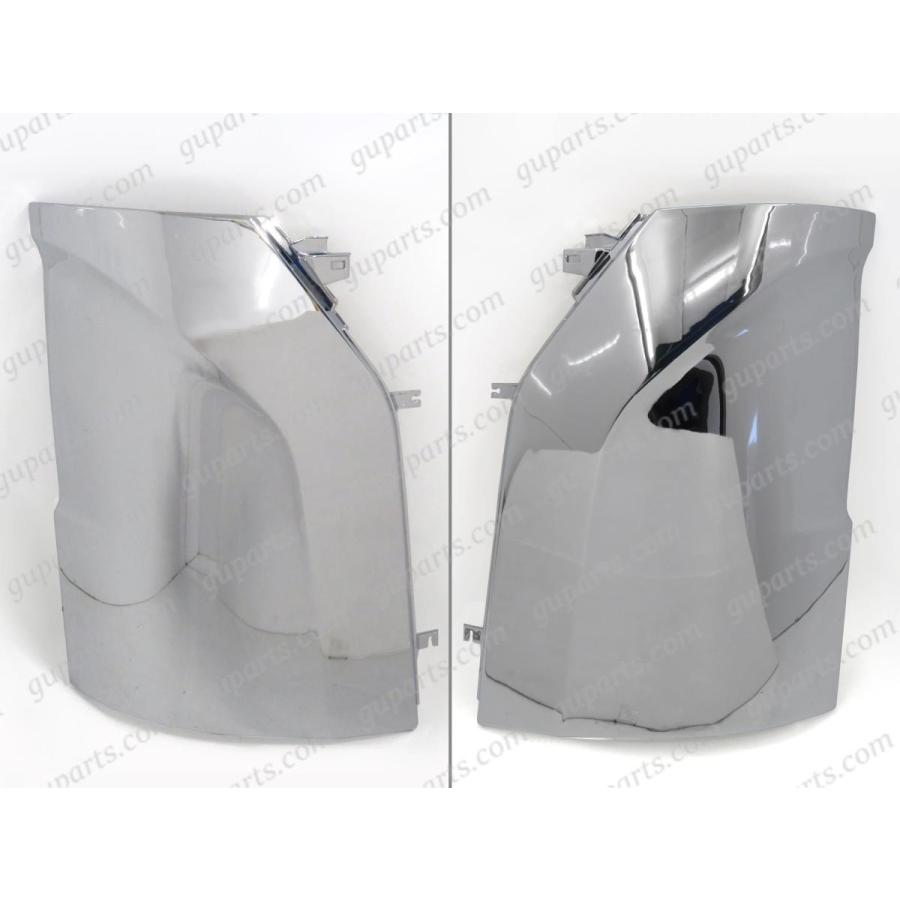 日野 17 プロフィア H29〜 左右 コーナー パネル クローム メッキ 