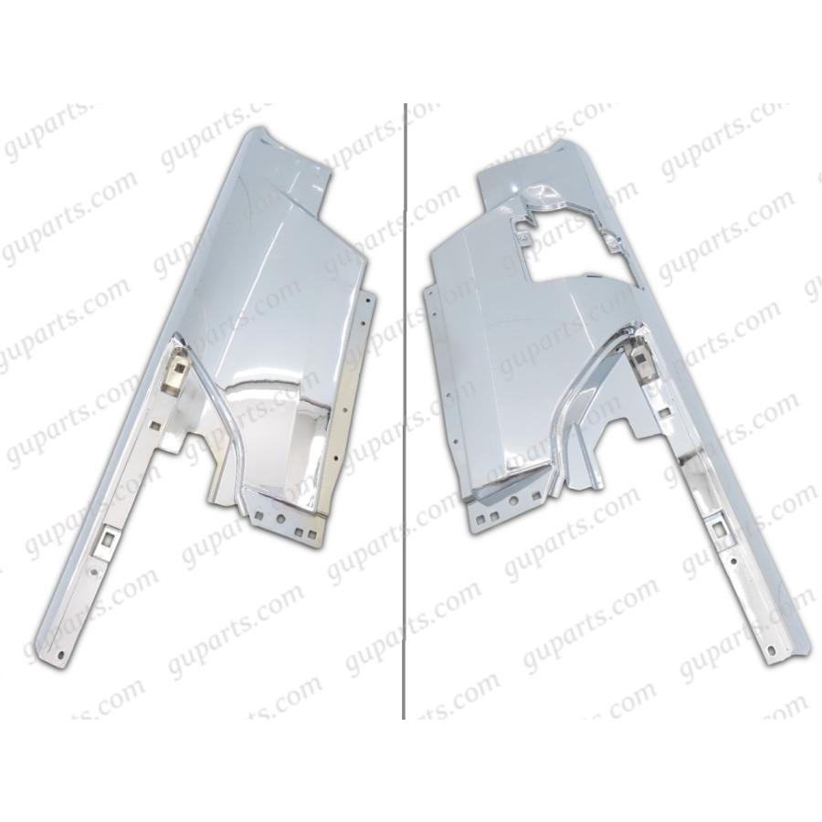 23フォワード　コーナーメッキ　右 いすゞ 23フォワード 左右 コーナー パネル セット クローム