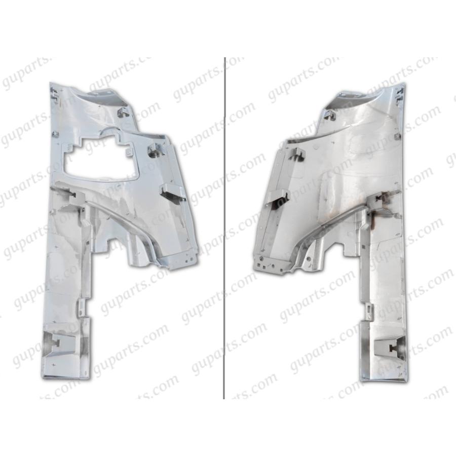 23フォワード　コーナーメッキ　右 いすゞ 23フォワード 左右 コーナー パネル セット クローム